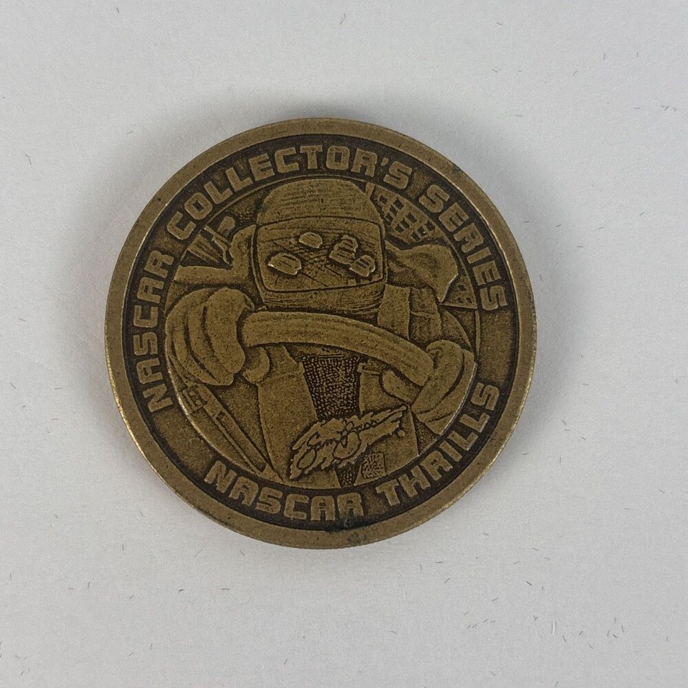 NASCAR Challenge Coin 1st Edition Collectors Series NASCAR Thrills